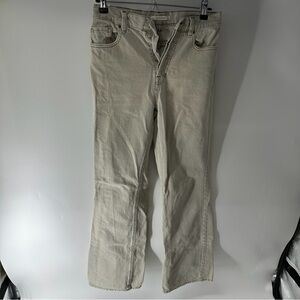 Pacsun High rise Boot Cut Neutral Button-Fly Jeans